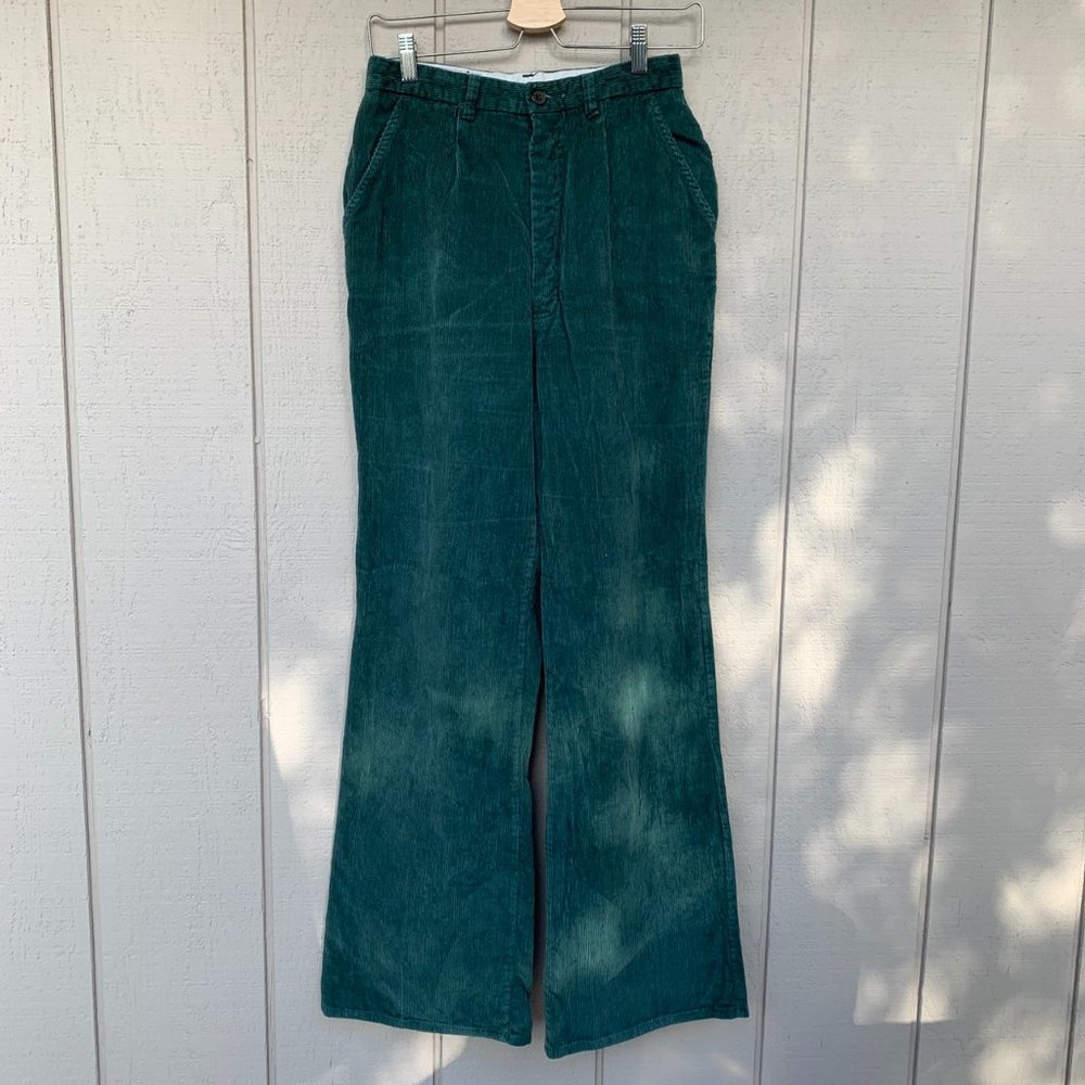 Spiegel Vintage Corduroy Green Pants Size 13/14